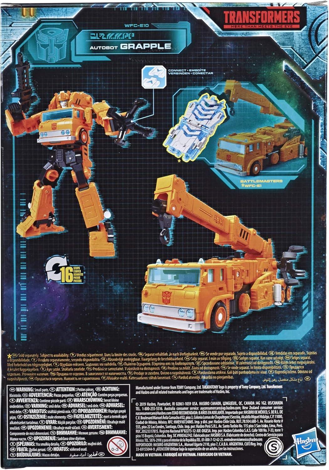 Transformers Earthrise Voyager WFC-E10 Autobot Grapple - ToyRift