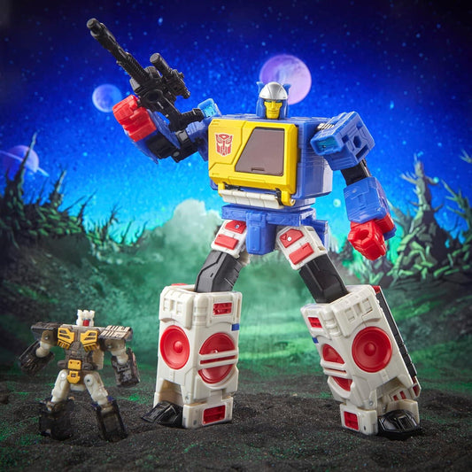 Transformers: Legacy Twincast & Autobot Rewind Voyager Class - ToyRift