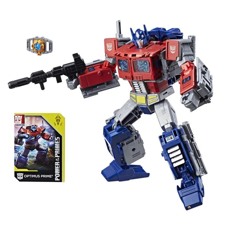 Transformers Power of the Primes Leader Optimus Prime - ToyRift