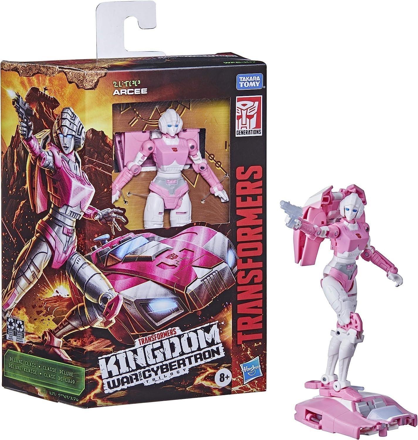 Transformers Toys Generations War for Cybertron: Kingdom Deluxe WFC-K17 Arcee - ToyRift