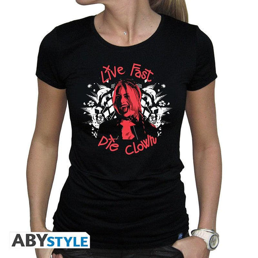 DC COMICS - Tshirt "Harley Quinn" woman SS black - ToyRift