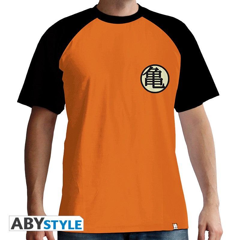 DRAGON BALL - Tshirt "Kame Symbol" man SS orange L - ToyRift