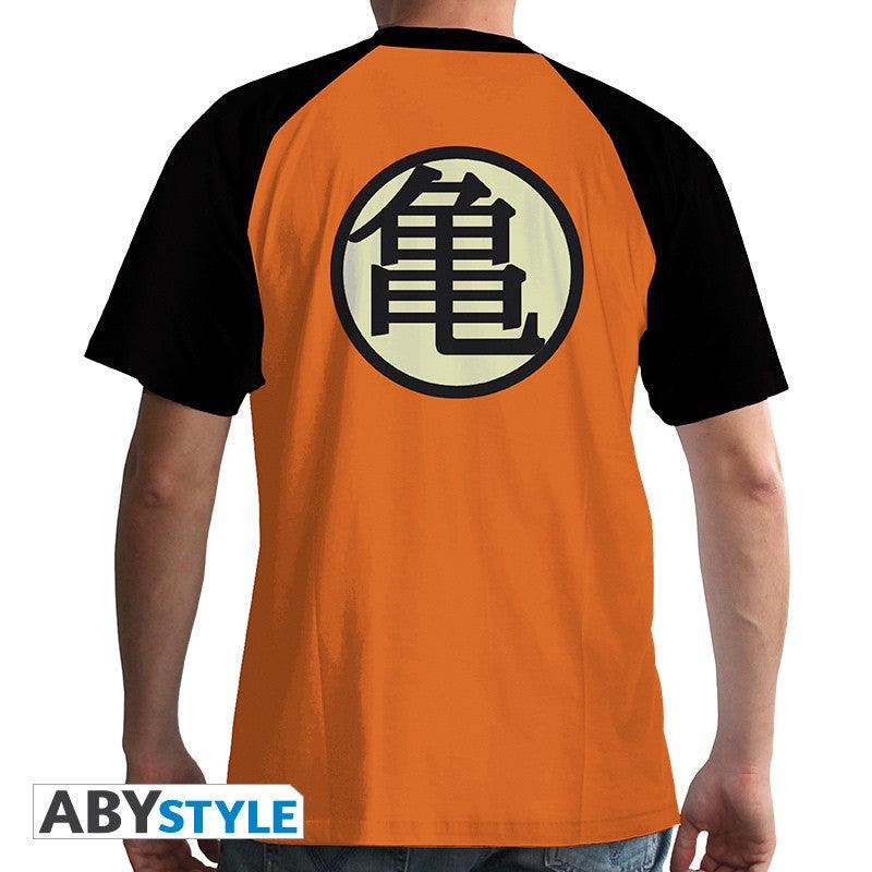 DRAGON BALL - Tshirt "Kame Symbol" man SS orange L - ToyRift