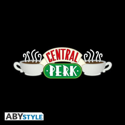 FRIENDS - Tshirt "Central Perk" woman SS black -S - ToyRift