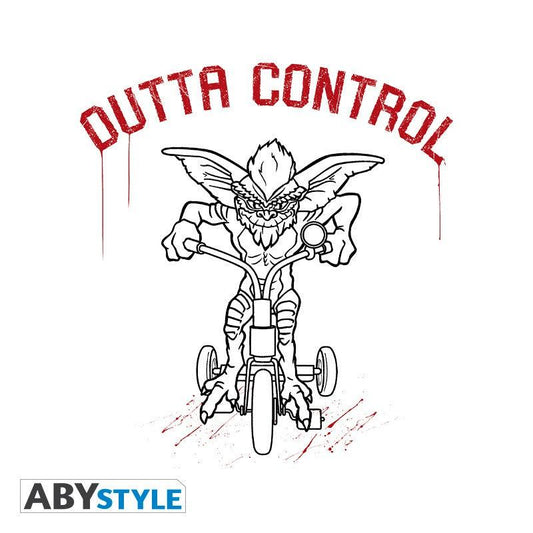 GREMLINS - Tshirt "Outta Control" man white - ToyRift