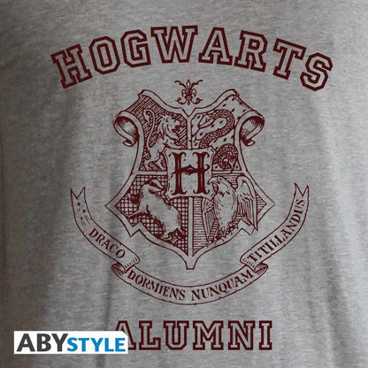 HARRY POTTER - Tshirt "Alumni" woman SS grey & red - M - ToyRift