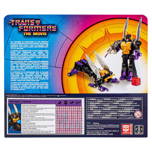 Transformers: The Movie Retro Action Figure Kickback - ToyRift