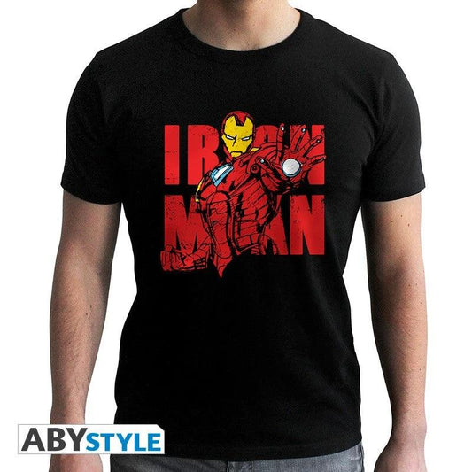 MARVEL - T "Iron Man Graphic" man SS black - ToyRift