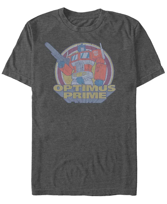 Transformers Optimus Short Sleeve Crew T-shirt - ToyRift