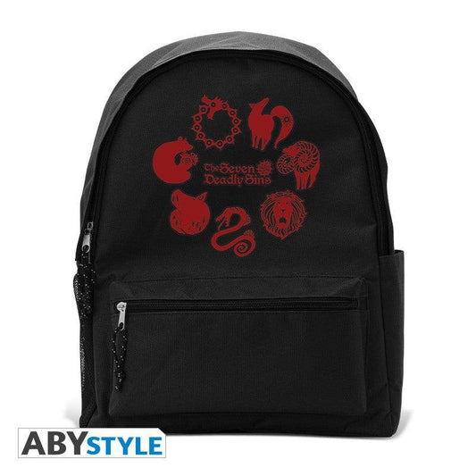 THE SEVEN DEADLY SINS - Backpack "Emblems" - ToyRift