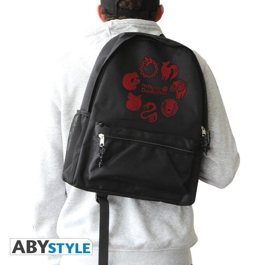 THE SEVEN DEADLY SINS - Backpack "Emblems" - ToyRift