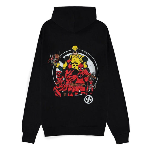 Deadpool Zipper Hoodie Sweater Family Portrait - ToyRift