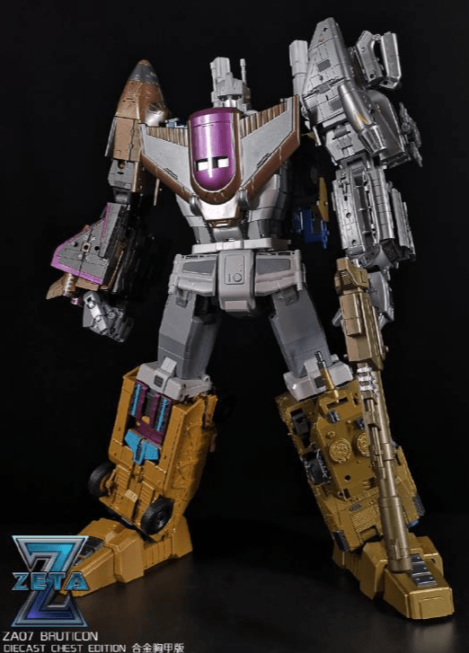 Zeta Toys ZA-07 Bruticon Bruticus Metal Chest Version Full Set of 5 - ToyRift