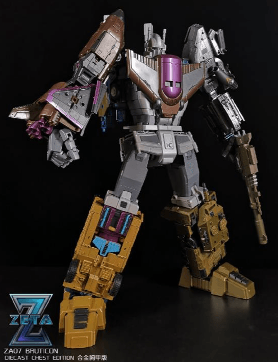 Zeta Toys ZA-07 Bruticon Bruticus Metal Chest Version Full Set of 5 - ToyRift