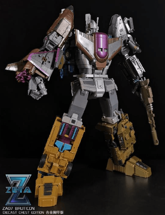 Zeta Toys ZA-07 Bruticon Bruticus Metal Chest Version Full Set of 5 - ToyRift